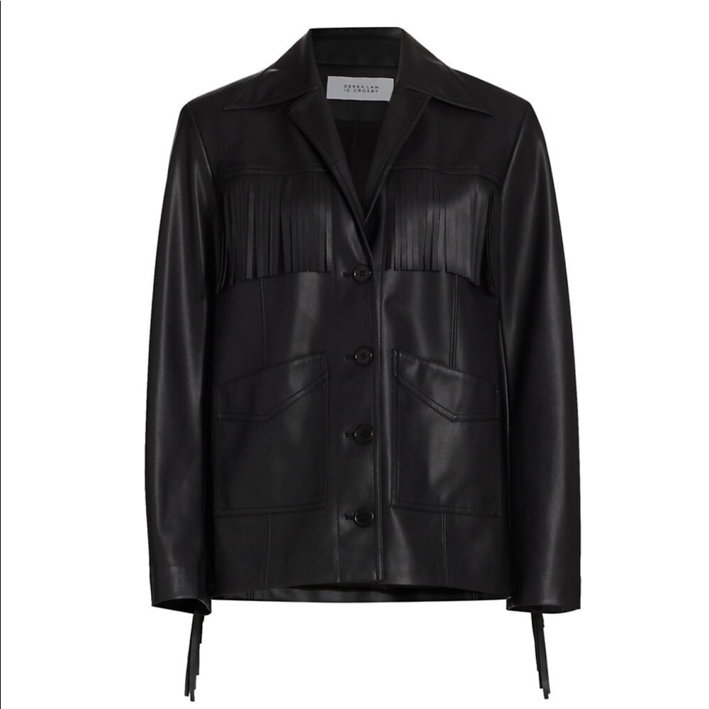 Derek Lam 10 Crosby
Gwenna Fringe Jacket